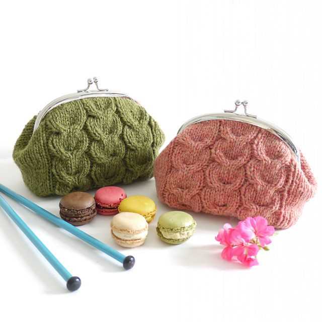 Small knitted purse patterns