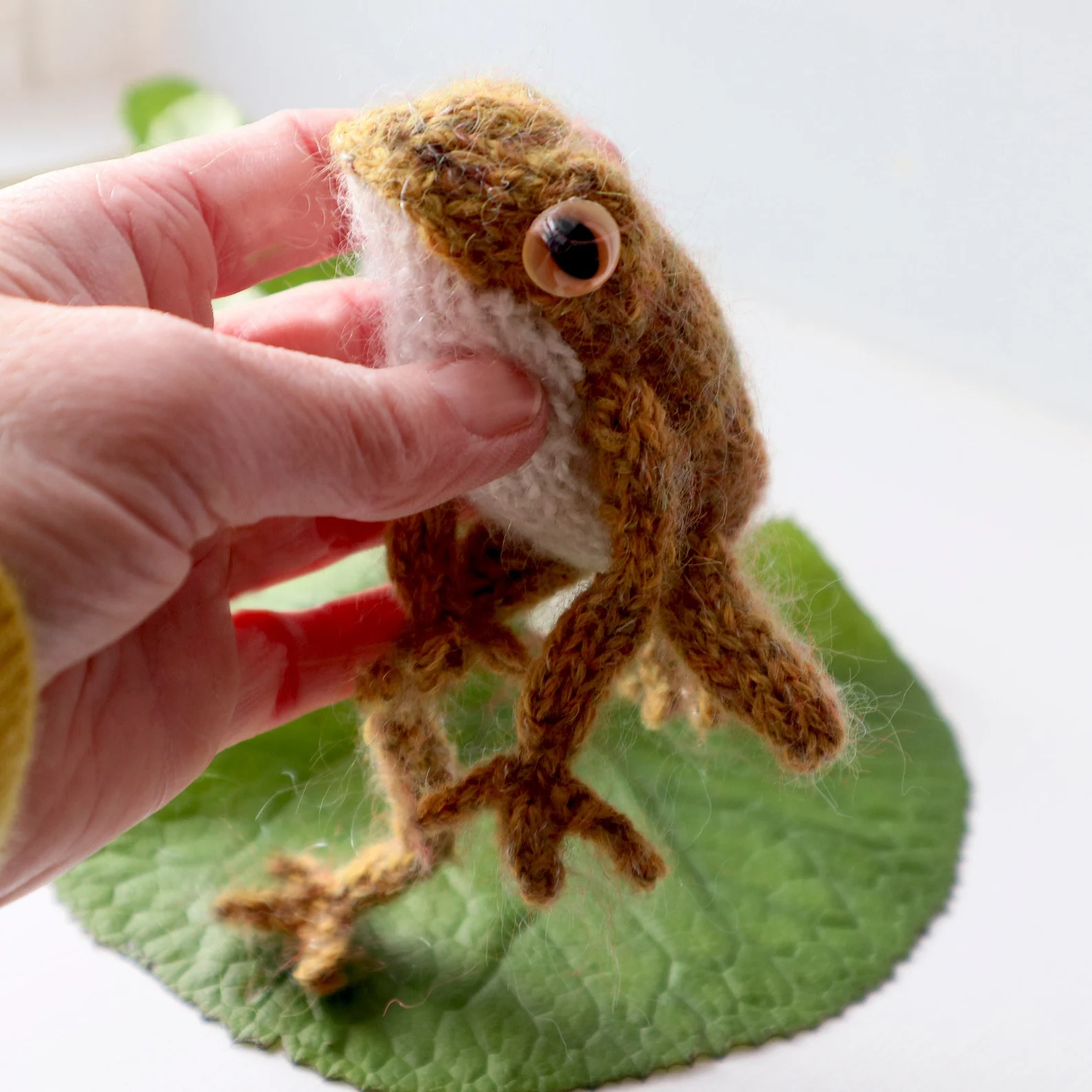 Small frog knitting pattern free