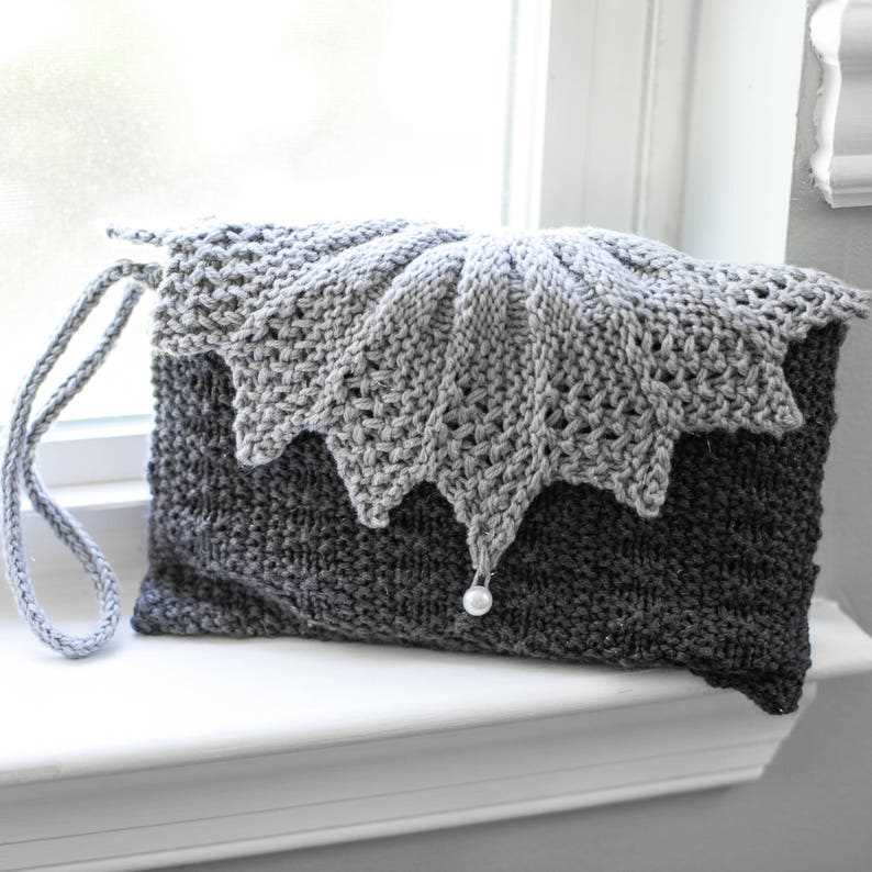 Small knitted bag pattern