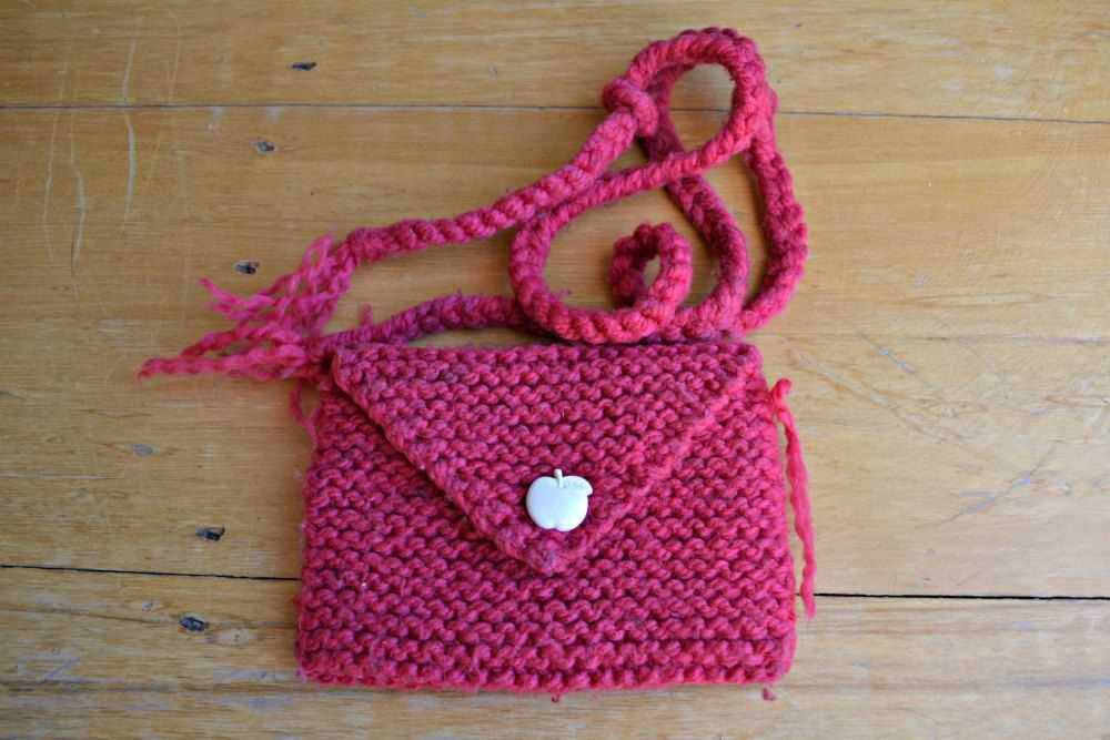 Soap bag knitting pattern