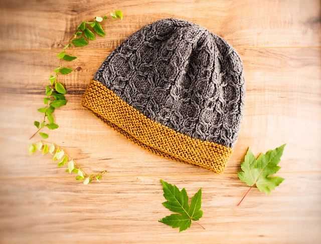 Steelers knit hat pattern