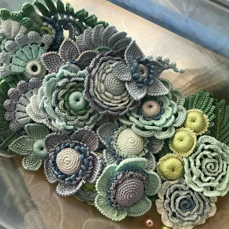 Succulent knitting pattern