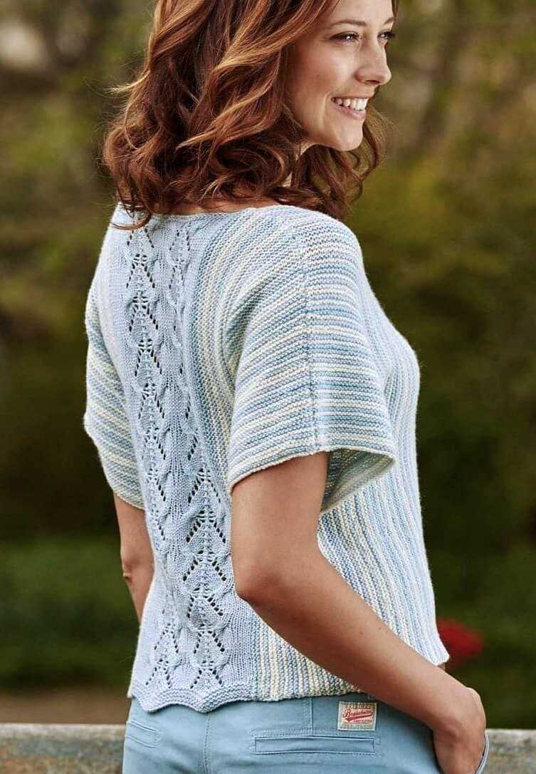 Summer top knitting patterns