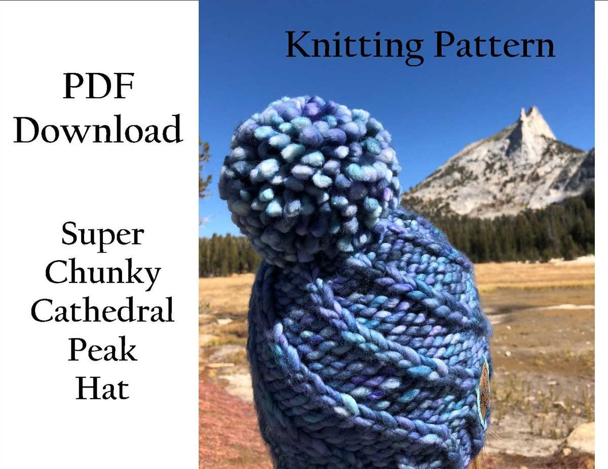 Super bulky knit hat pattern free