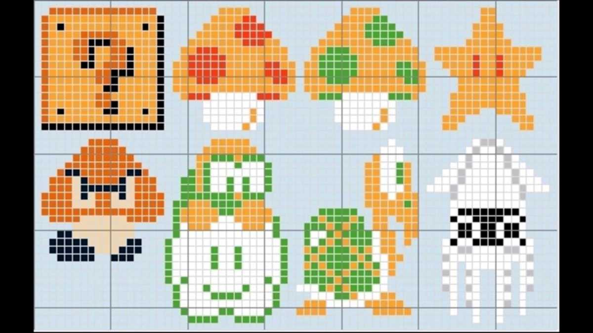 Super mario knitting pattern free