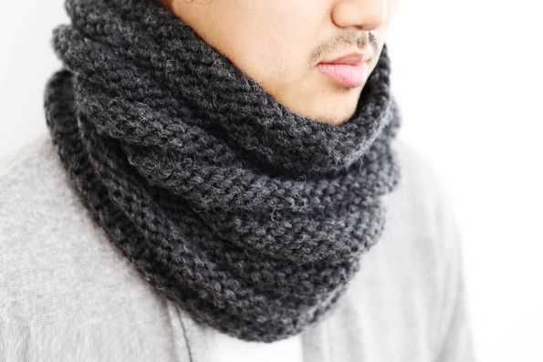 Super chunky cowl knitting pattern