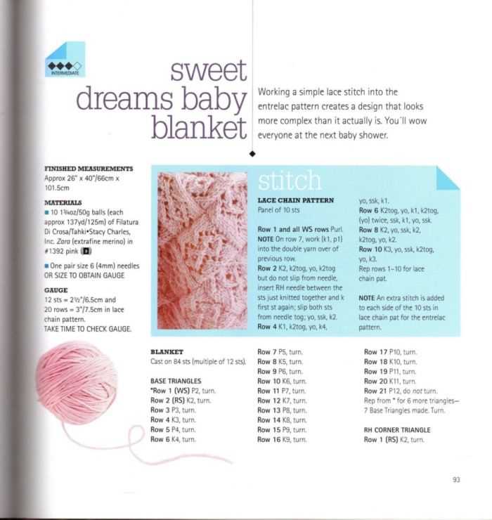 Sweet dreams knitting patterns