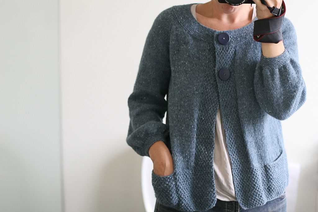 Swing cardigan knitting pattern