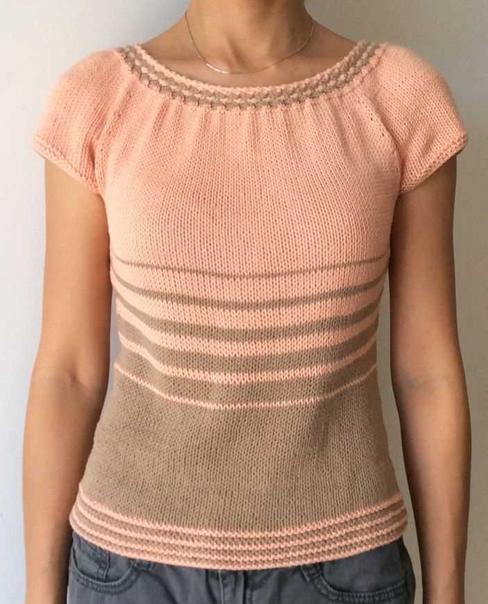 T-shirt knitting pattern