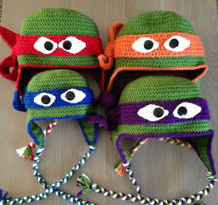 Teenage mutant ninja turtle knitting pattern