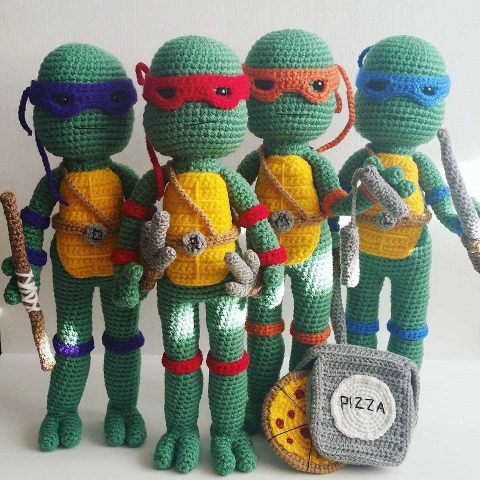 Teenage mutant ninja turtle knitting pattern