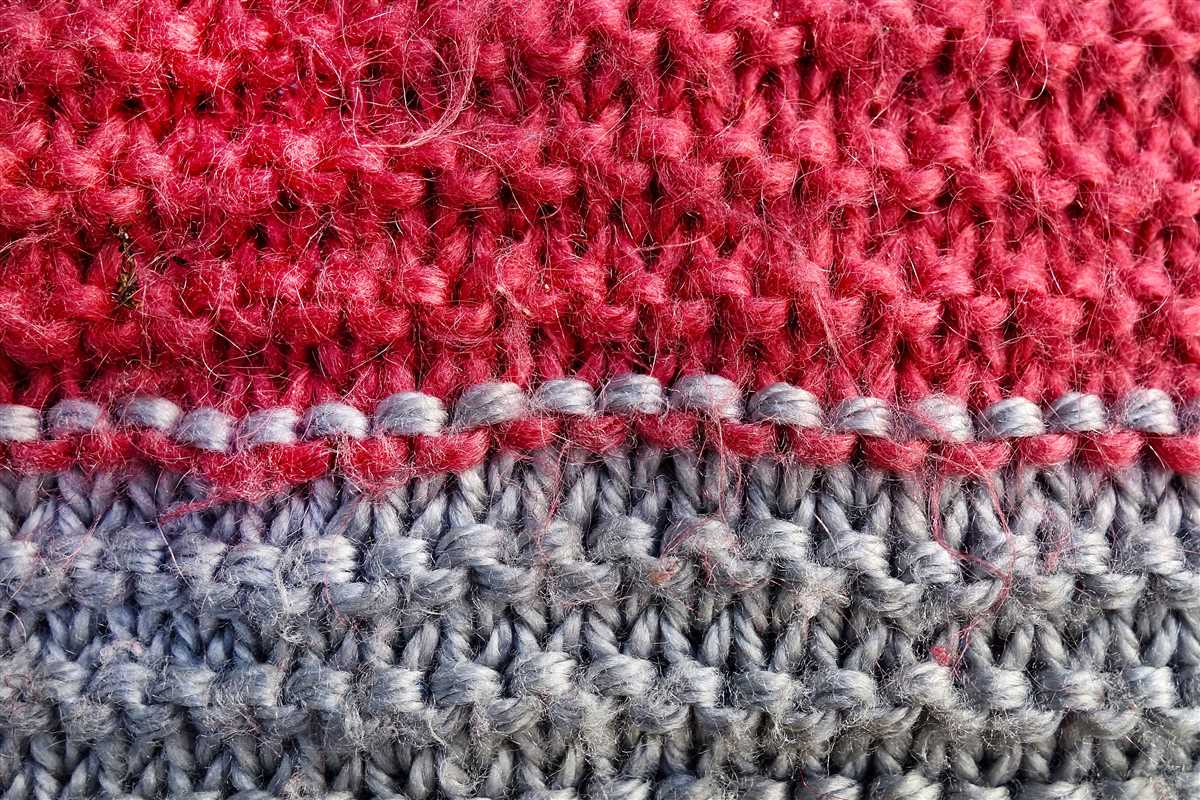 Thermal knit stitch pattern