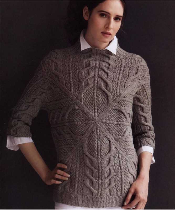 Tie front cardigan knitting pattern