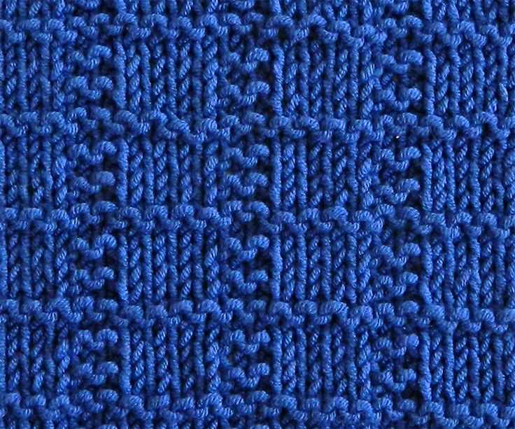 Tile stitch knitting pattern