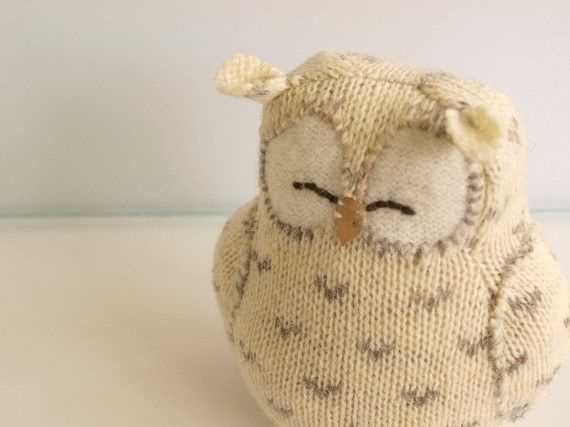 Tiny owl knitting pattern free