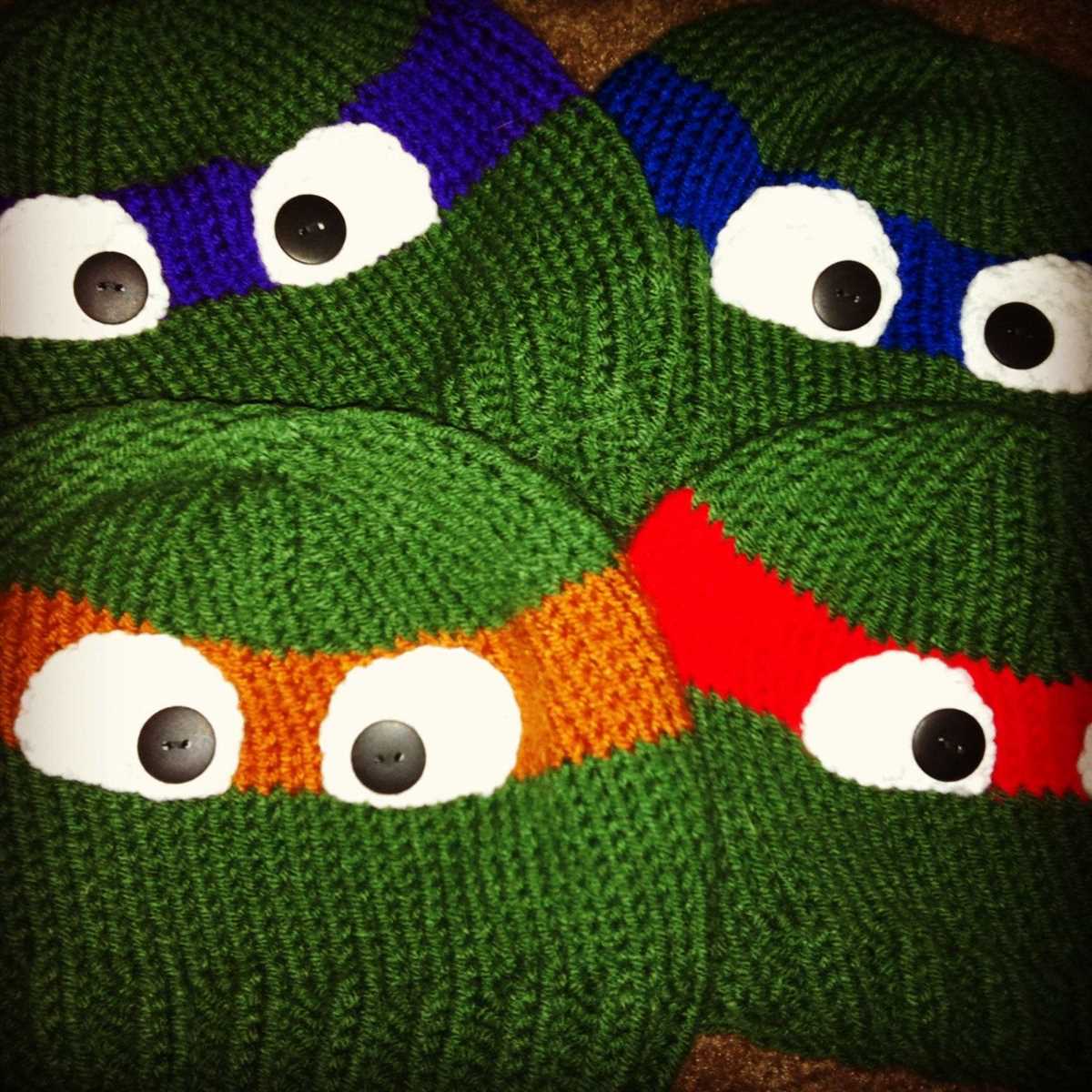 Tmnt knitting patterns