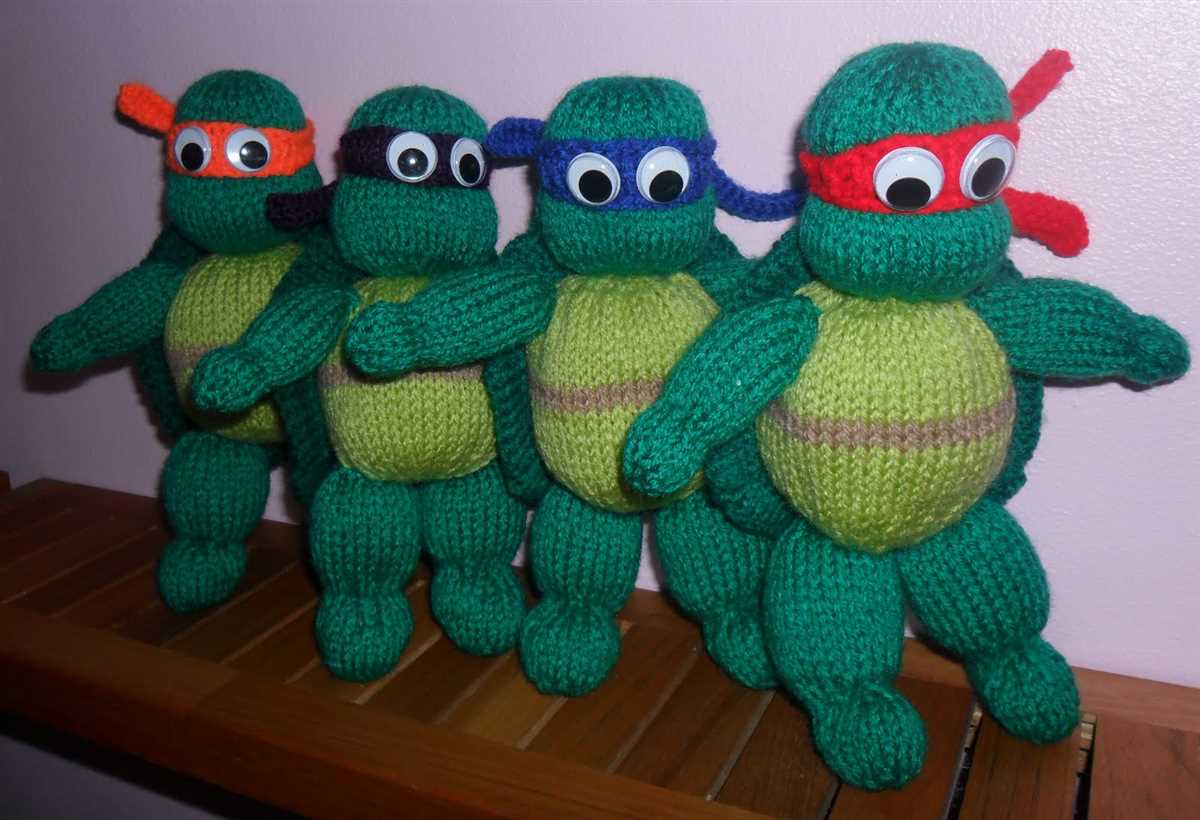 Tmnt knitting patterns