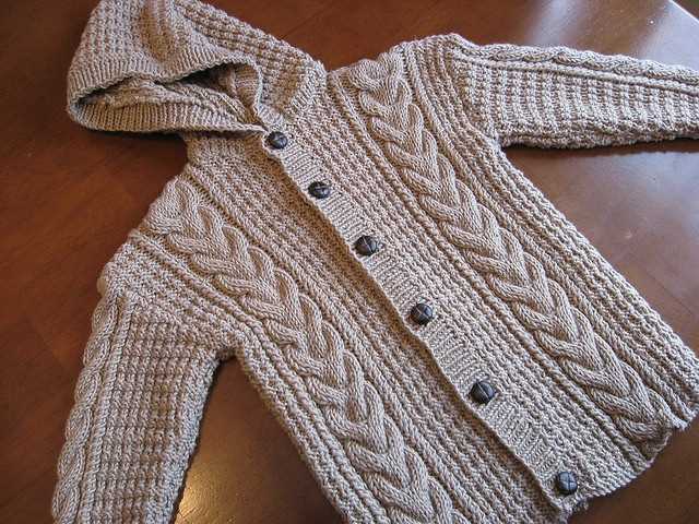 Toddler knit sweater pattern