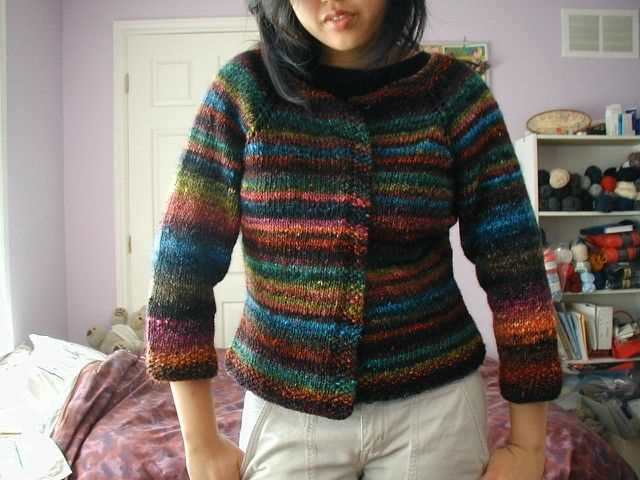 Top down knitting patterns cardigans