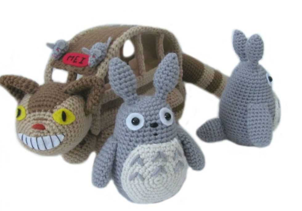 Totoro knitting pattern free