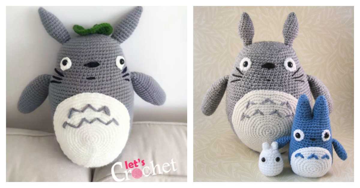 Totoro knitting pattern free