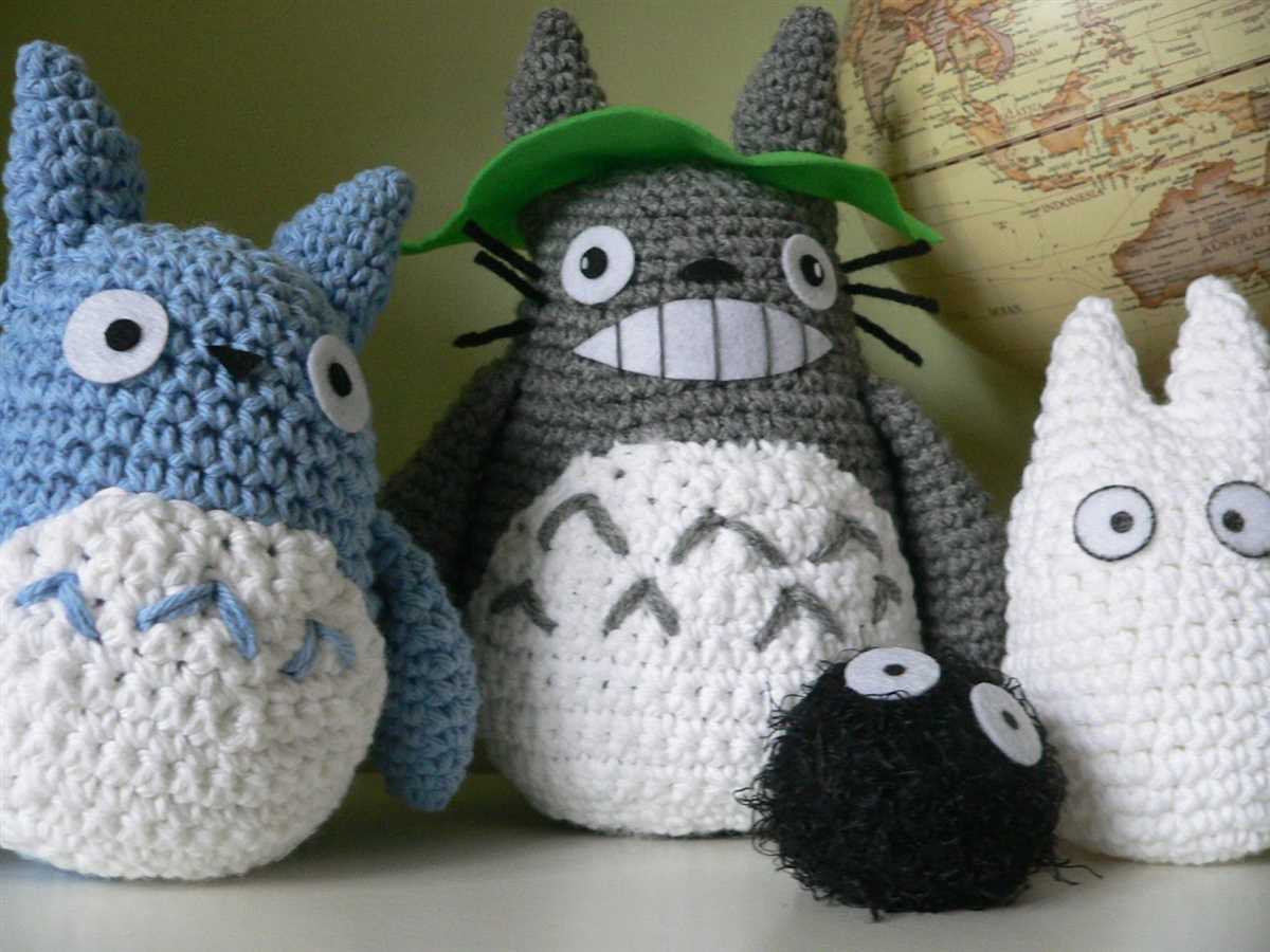 Totoro knitting pattern free