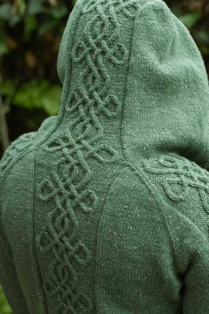 Tree of life aran knitting pattern