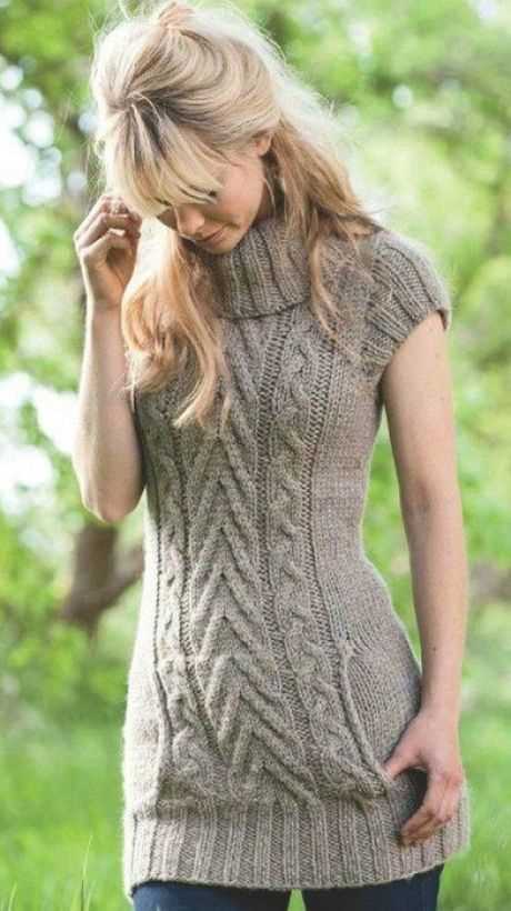 Tunic knitting pattern