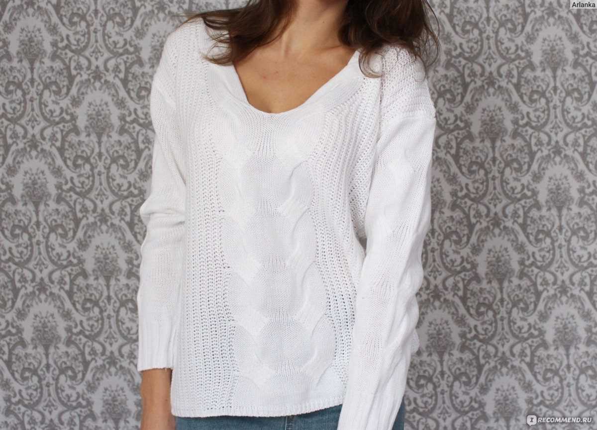 V neck cable knit sweater pattern