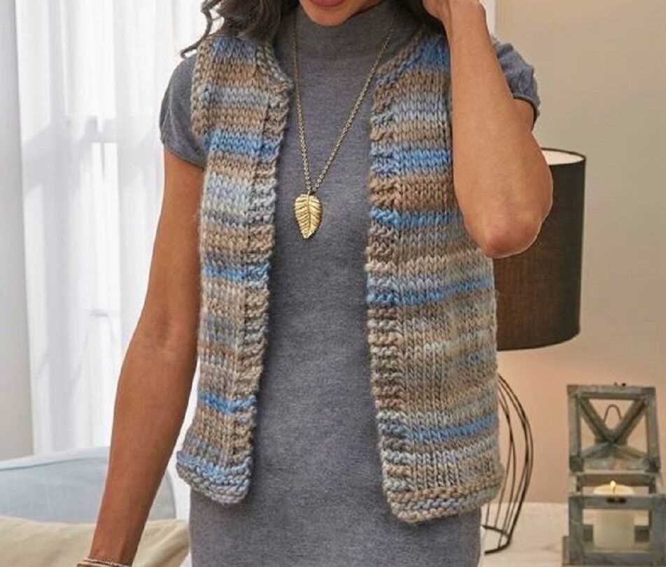 Vest knitting pattern free