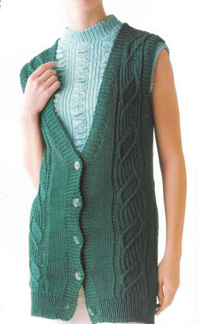 Vest knitting pattern free