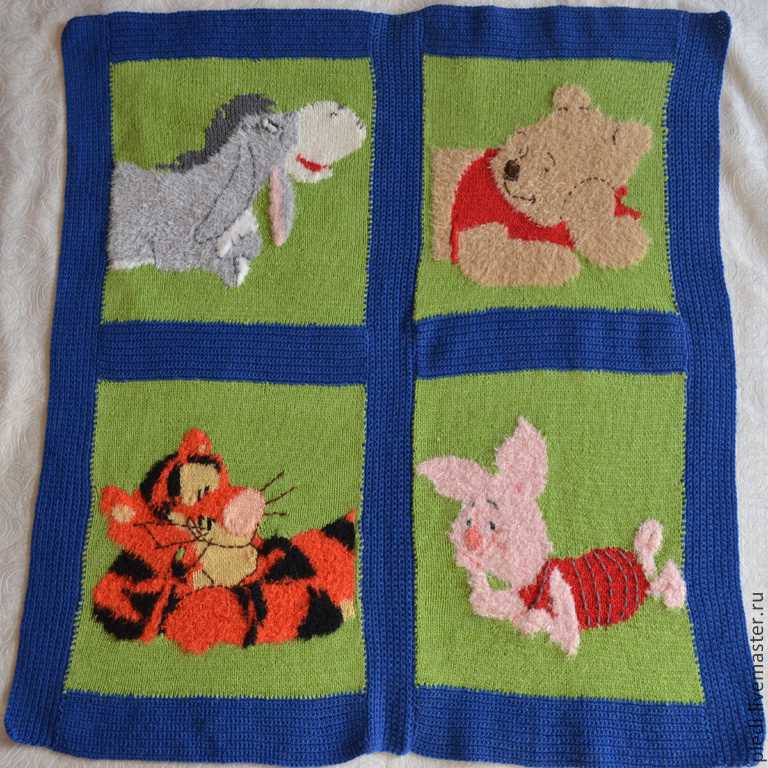 Winnie the pooh knitted blanket pattern