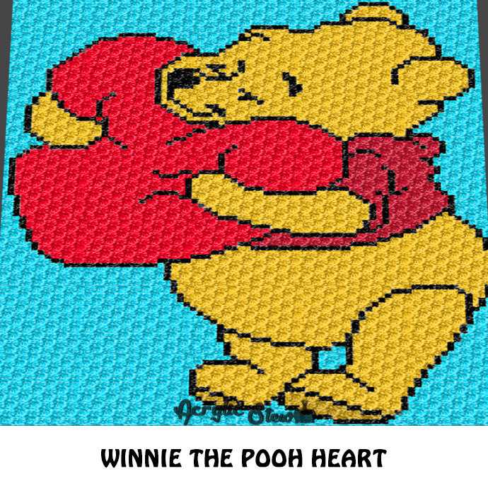 Winnie the pooh knitted blanket pattern