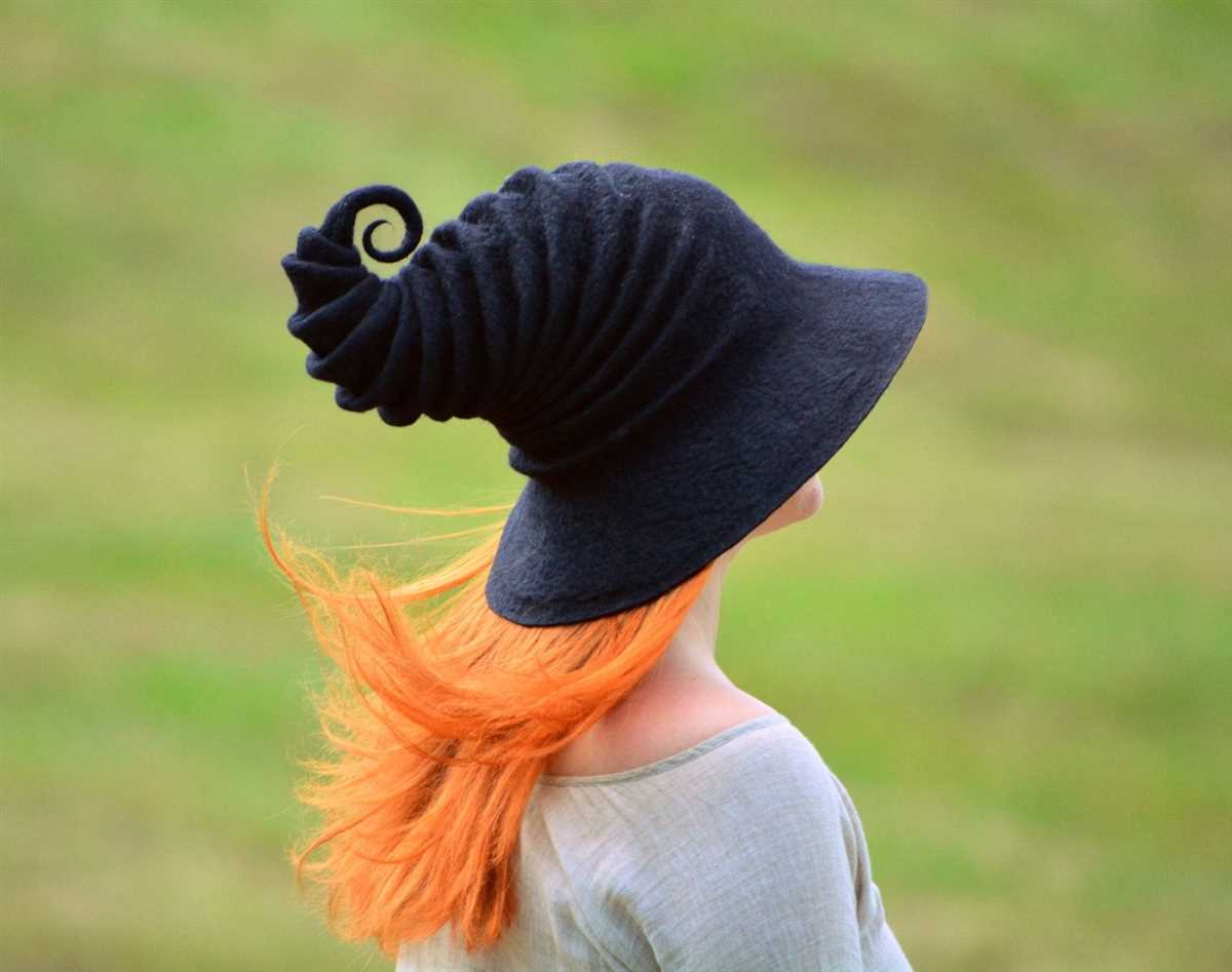 Witch hat knitting pattern