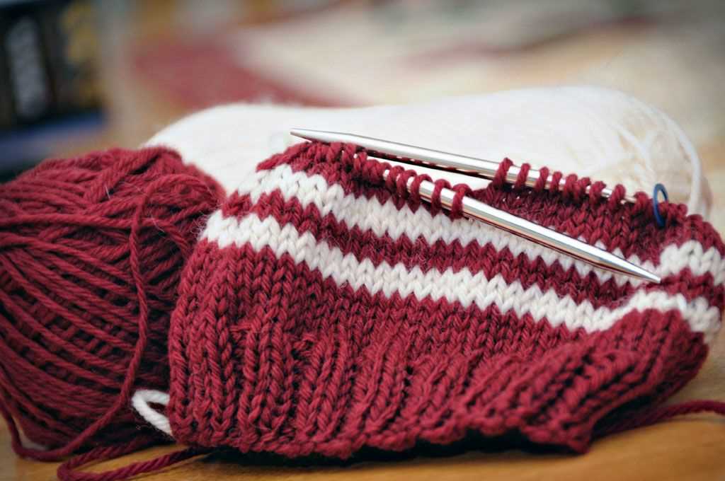 Worsted knit hat pattern