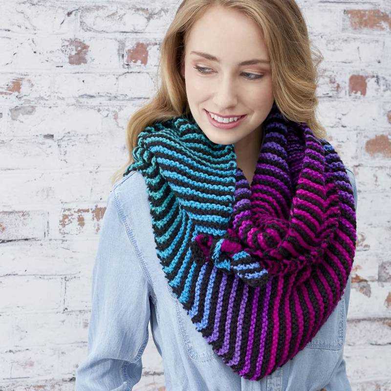 Wrap scarf knitting pattern