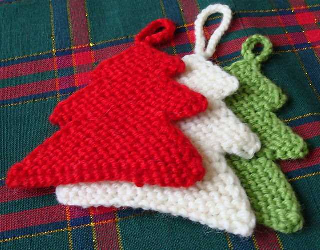 Xmas tree knitting patterns