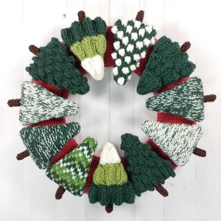 Xmas tree knitting patterns