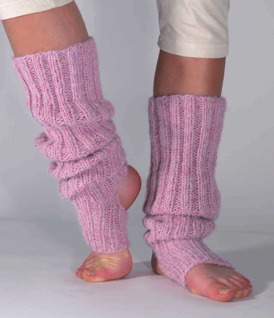 Yoga sock knitting pattern