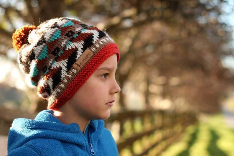 Adult beanie knitting pattern