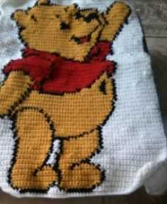 Winnie the pooh knitted blanket pattern