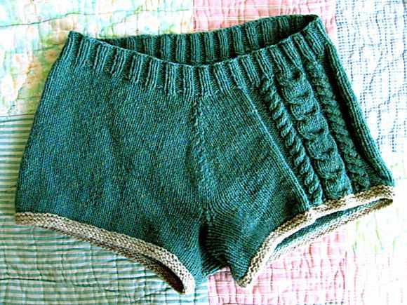 Knit underwear pattern men's