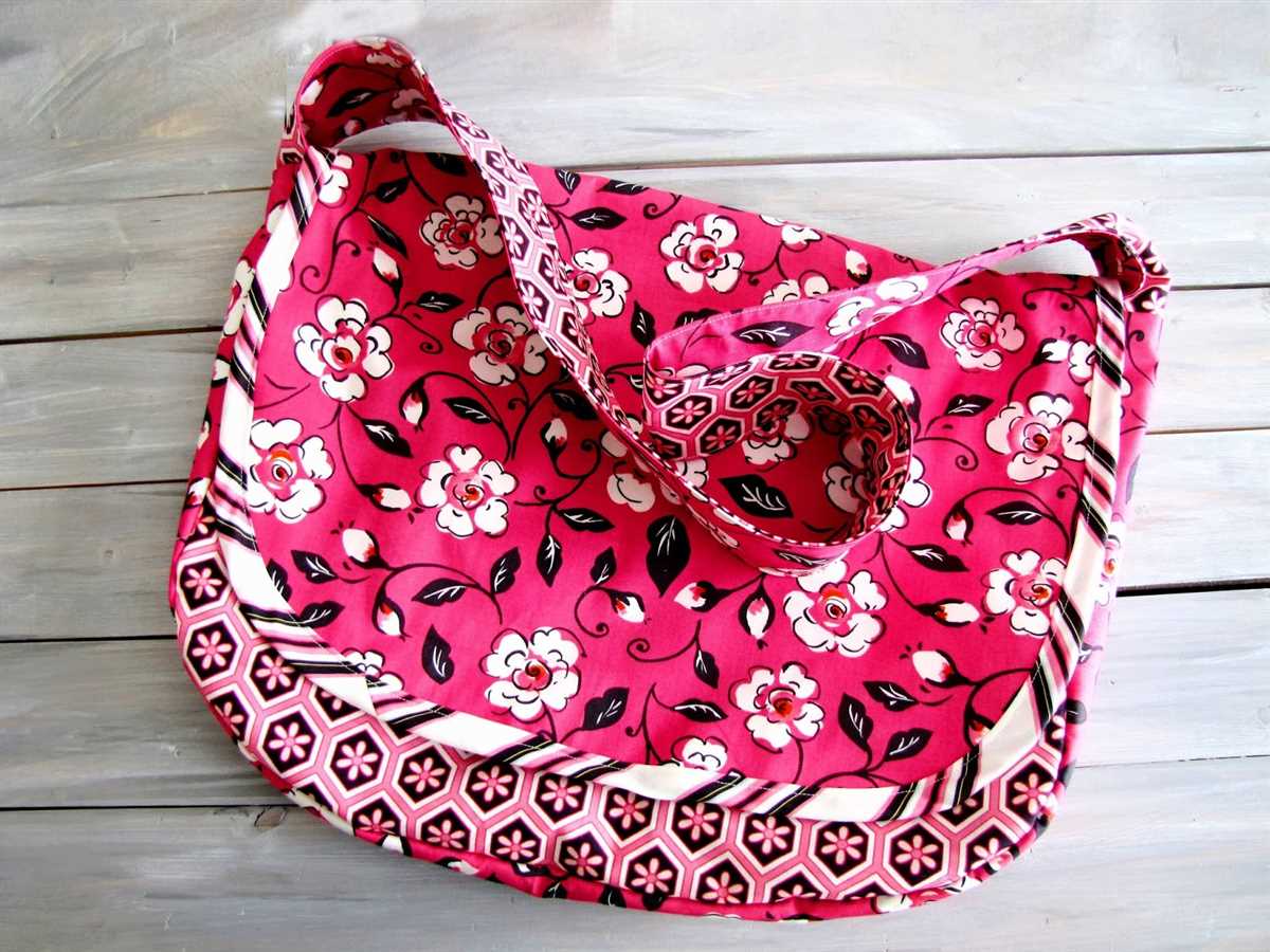 Knitting bag pattern to sew