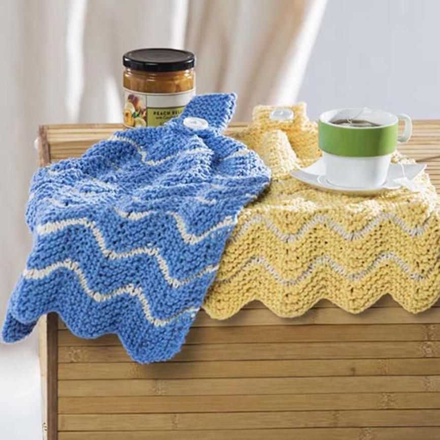 Knit kitchen towel pattern free