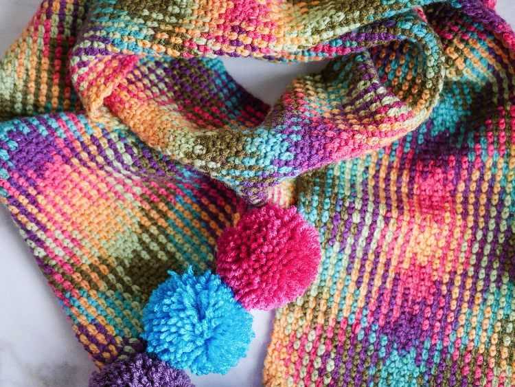 Easy pretty scarf knit patterns