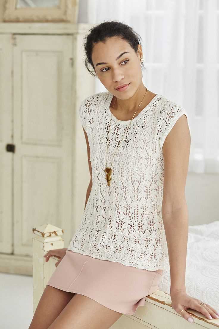 Lace top knitting pattern