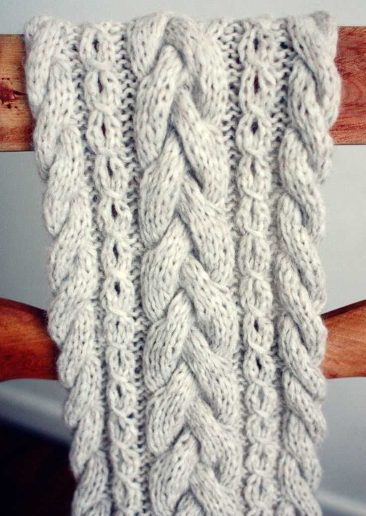 Alpaca cowl knit pattern