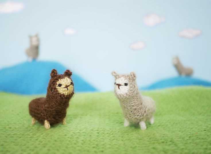 Alpaca knitting patterns