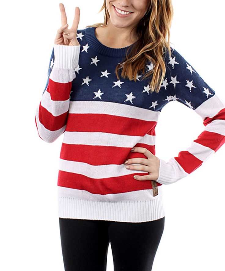 American flag sweater knitting pattern