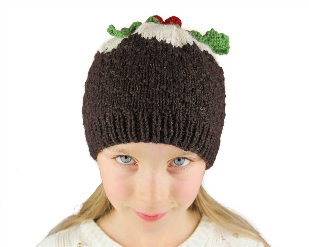 Knitting pattern for christmas hat